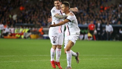 世界杯高清直播-【欧冠】梅西中框 姆巴佩伤退 巴黎1比1客平布鲁日